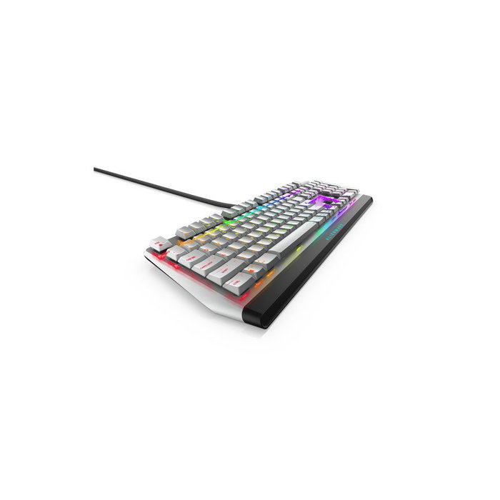 Dell Alienware AW510K Clavier Gaming Mécanique USB QWERTY Blanc - Interrupteur Cherry MX Low Profile Red - Rétroéclairage RGB Dell Alienware AW510K Clavier Gaming Mécanique USB QWERTY Blanc - Interrupteur Cherry MX Low Profile Red - Rétroéclairage RGB