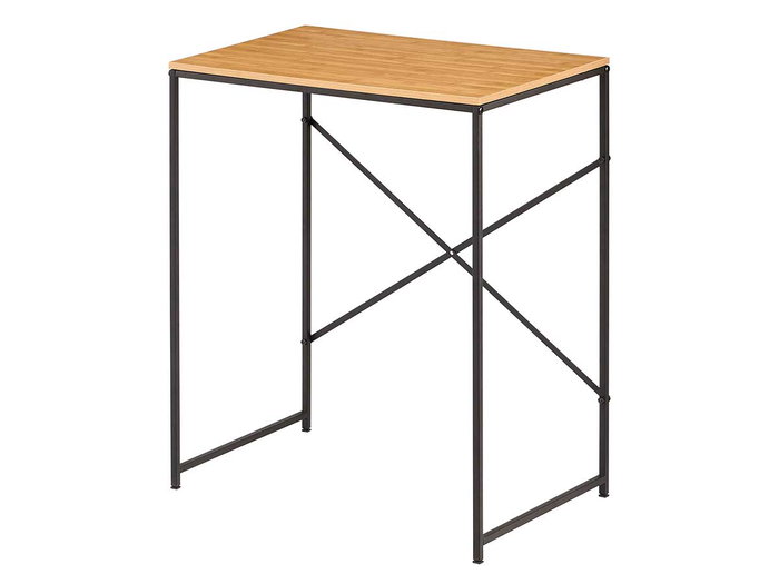 GIFTDECOR Mesa Consola Negra Negro-Bambu GIFTDECOR Mesa Consola Negra Negro-Bambu