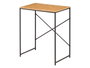 GIFTDECOR Mesa Consola Negra Negro-Bambu