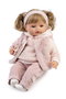 Antonio Juan Muñeca Beni Lloro 42cm avec mécanisme sonore, peluche interactive parlante en plusieurs langues (espagnol, français, etc.)