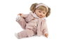 Antonio Juan Muñeca Beni Lloro 42cm avec mécanisme sonore, peluche interactive parlante en plusieurs langues (espagnol, français, etc.)