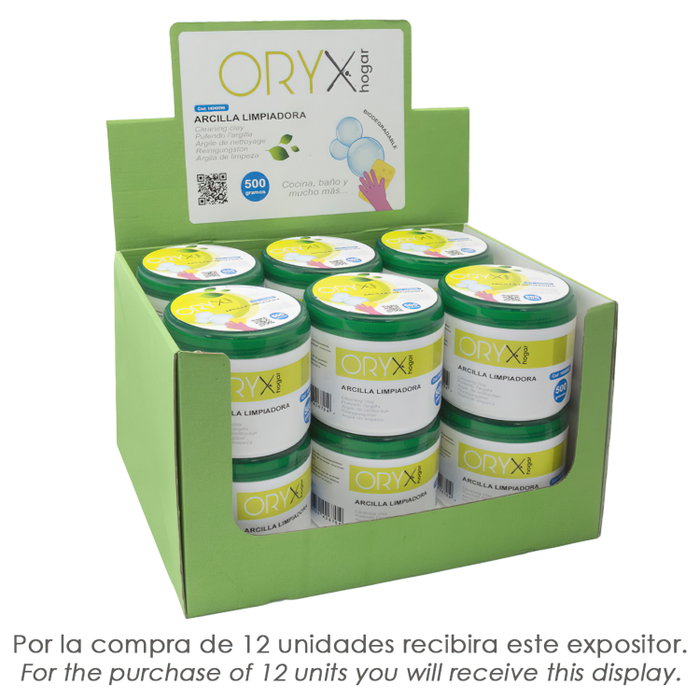 ORYX Argille Nettoyante Multiusage 500g ORYX Argille Nettoyante Multiusage 500g