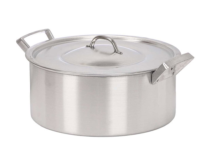 KINVARA Cacerola en aluminium 36 cm - 18 L - Plata KINVARA Cacerola en aluminium 36 cm - 18 L - Plata
