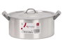 KINVARA Cacerola en aluminium 36 cm - 18 L - Plata