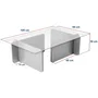Table basse FLAVIO Venezia Walnut rectangulaire
