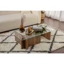 Table basse FLAVIO Venezia Walnut rectangulaire