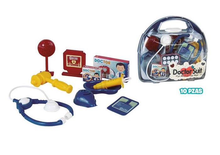 JugaToys Mallette de docteur avec 10 accessoires
