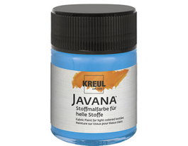 Kreul Peinture pour textile translucide bleue 50ml JAVANA TEX