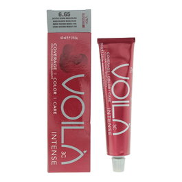 Intercosmo Voila 3C Intense Teinture Permanente Cheveux 6.65 Blond Foncé Beaujolais 60 ml