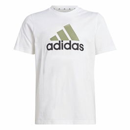 T-shirt à manches courtes unisex Adidas Essentials Blanc