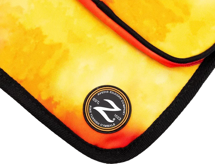 Zildjian Mochila Étudiant Orange Burst avec compartiment Baquetas et ordinateur portable