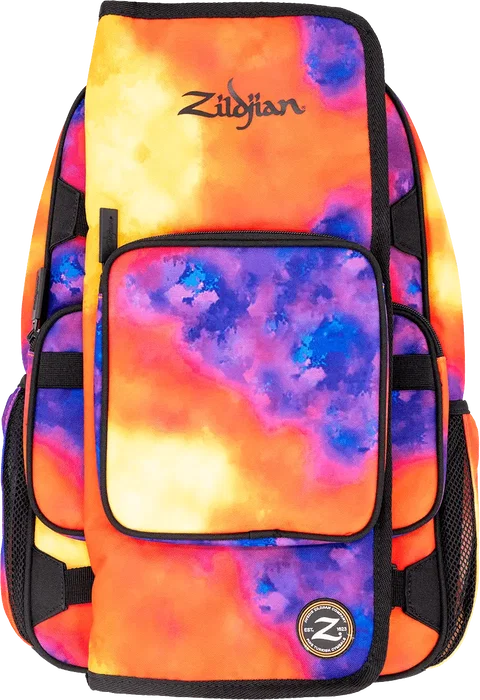 Zildjian Mochila Étudiant Orange Burst avec compartiment Baquetas et ordinateur portable