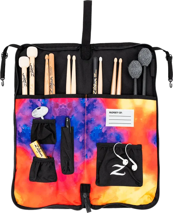 Zildjian Mochila Étudiant Orange Burst avec compartiment Baquetas et ordinateur portable