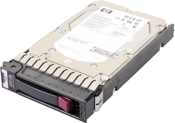HP Disque dur 450 Go SAS 15000 tr/min 3,5 pouces HP Disque dur 450 Go SAS 15000 tr/min 3,5 pouces