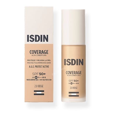 Isdin Coverage Fond de Teint Liquide SPF 50+ 2.0-Beige