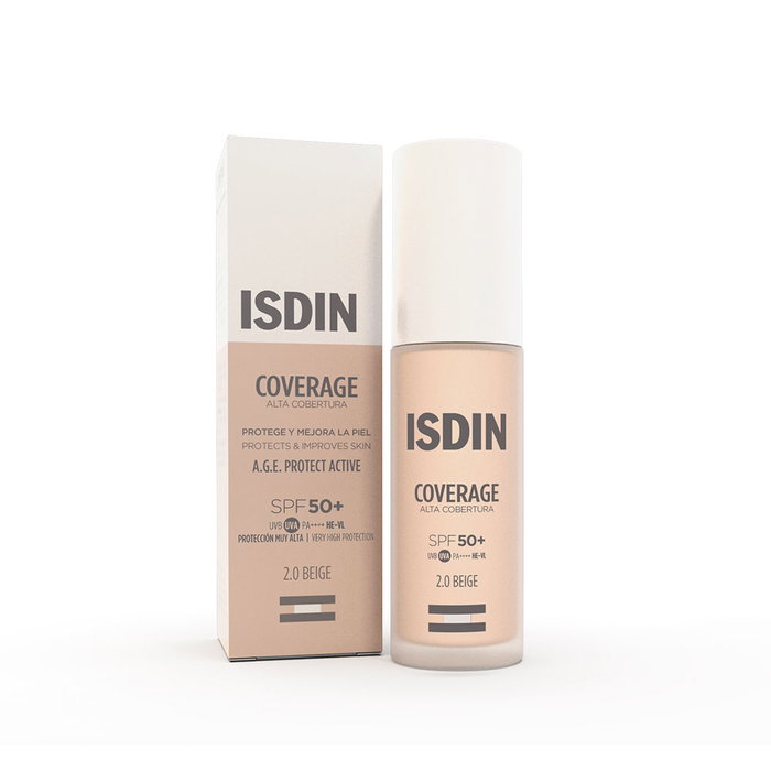 Isdin Coverage Fond de Teint Liquide SPF 50+ 2.0-Beige