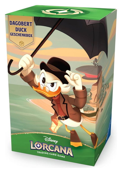 Disney Lorcana TCG Coffret Cadeau Dagobert Duck *ALLEMAND* Disney Lorcana TCG Coffret Cadeau Dagobert Duck *ALLEMAND*