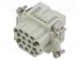 ILME Insert de contact HDC CQE femelle 10 broches 16A 600V
