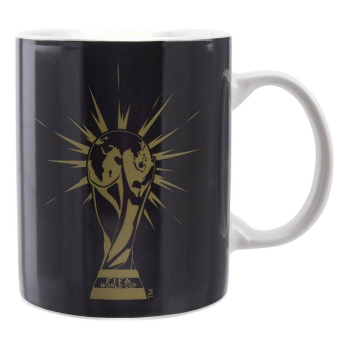 Paladone Set Taza y Calcetines FIFA - Tasse Céramique et Chaussettes Unisex Blanc Doré
