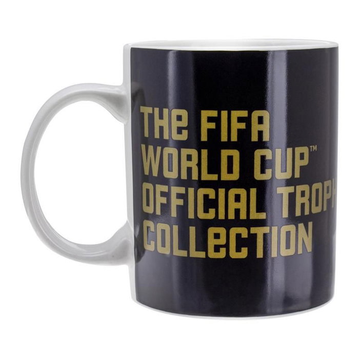 Paladone Set Taza y Calcetines FIFA - Tasse Céramique et Chaussettes Unisex Blanc Doré