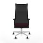 Piqueras y Crespo Chaise de Bureau Albacete Rose et Noir