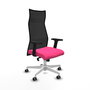 Piqueras y Crespo Chaise de Bureau Albacete Rose et Noir