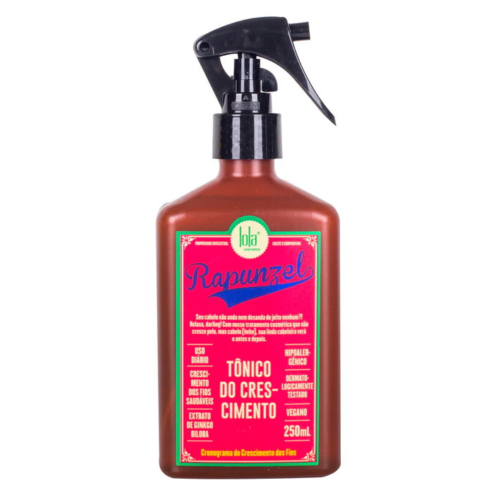 Lola Cosmetics Rapunzel Tonique de Croissance Spray 250 ml Lola Cosmetics Rapunzel Tonique de Croissance Spray 250 ml