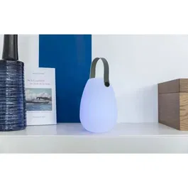 Lumisky LAURY Baladeuse LED sans fil - Lampe nomade, blanc chaud et multicolore, intensité variable, autonomie 8h, design moderne pour table, chevet, décoration