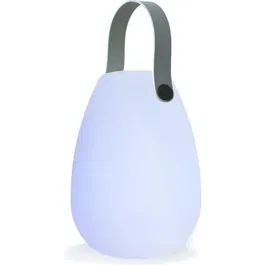 Lumisky LAURY Baladeuse LED sans fil - Lampe nomade, blanc chaud et multicolore, intensité variable, autonomie 8h, design moderne pour table, chevet, décoration