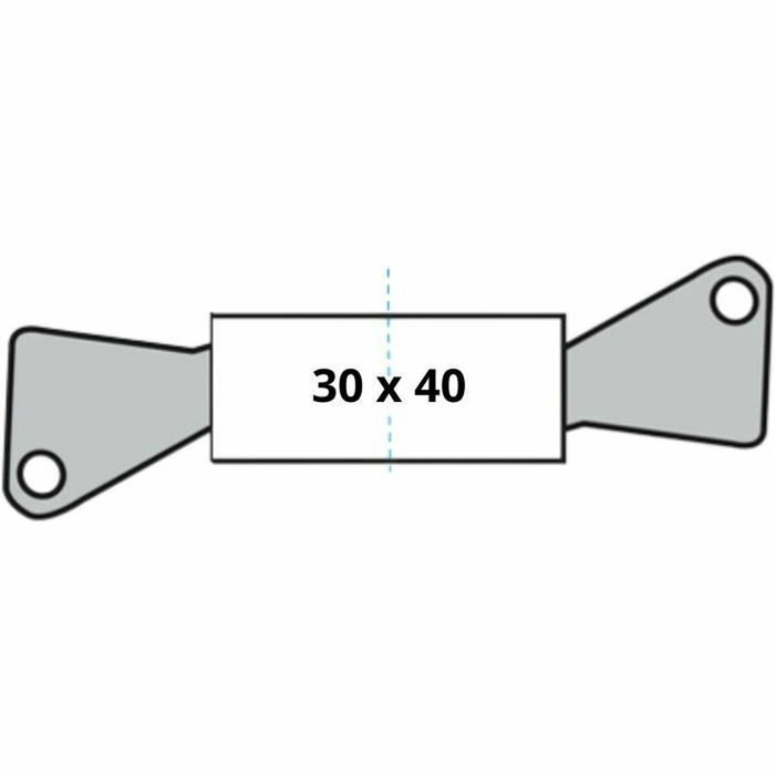 Yale Cylindre de Serrure YC1000+ Débrayable 30x40 mm Nickelé Yale Cylindre de Serrure YC1000+ Débrayable 30x40 mm Nickelé