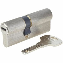 Yale Cylindre de Serrure YC1000+ Débrayable 30x40 mm Nickelé