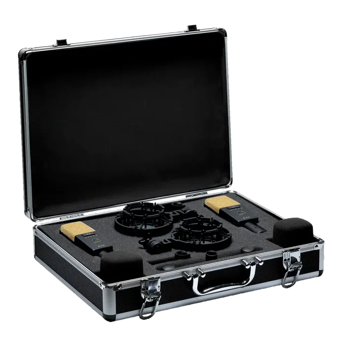AKG C414Xlii Set Stéréo de Microphones avec 9 Patrons Polaires, Réponse 20Hz-20kHz, Pad 6/12/18dB, Filtre Passe-Haut
