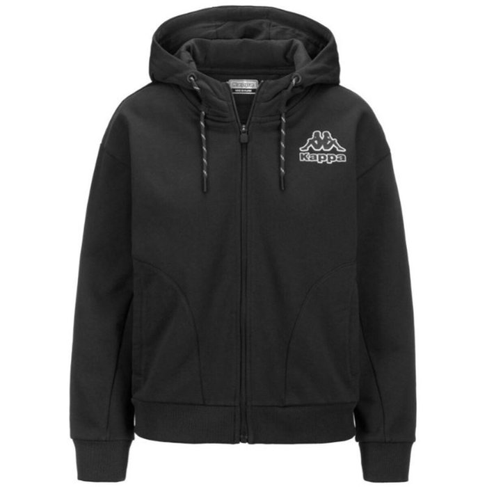 Veste de Sport pour Femme Kappa Femisa Jkt Noir Veste de Sport pour Femme Kappa Femisa Jkt Noir