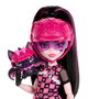 Mattel - Poupée Monster High Draculaura avec Scooter - Dimensions 21.3x27.9x9.74 cm - Jouet pour Enfants dès 4 Ans