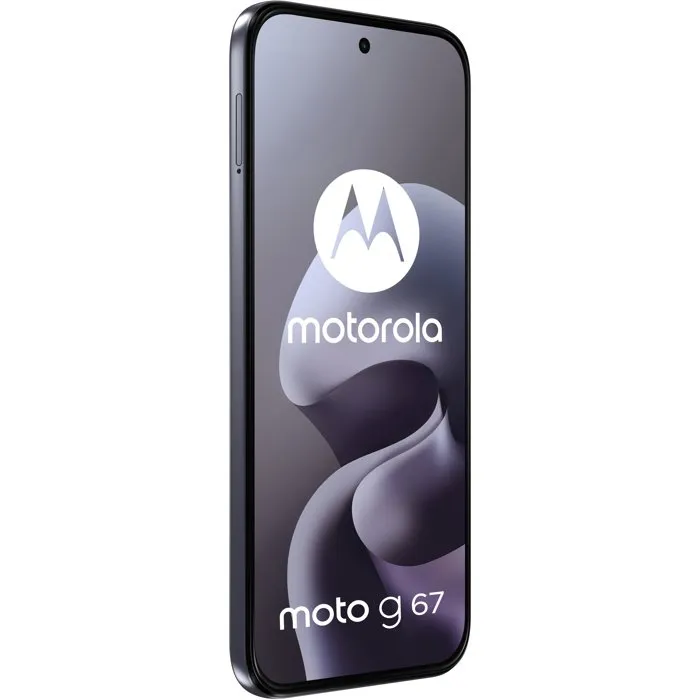 Motorola G67 Smartphone - Écran 6.78" pOLED 120Hz, 256 Go, 4 Go RAM, 50 MP, Gris