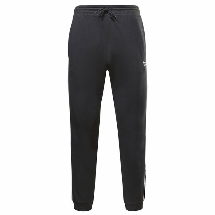 Pantalon de sport long Reebok Ri Tape Noir Pantalon de sport long Reebok Ri Tape Noir
