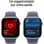 Apple Watch Series 11 GPS - 46mm - Boîtier Silver Aluminium - Bracelet Purple Fog Sport Band - M/L