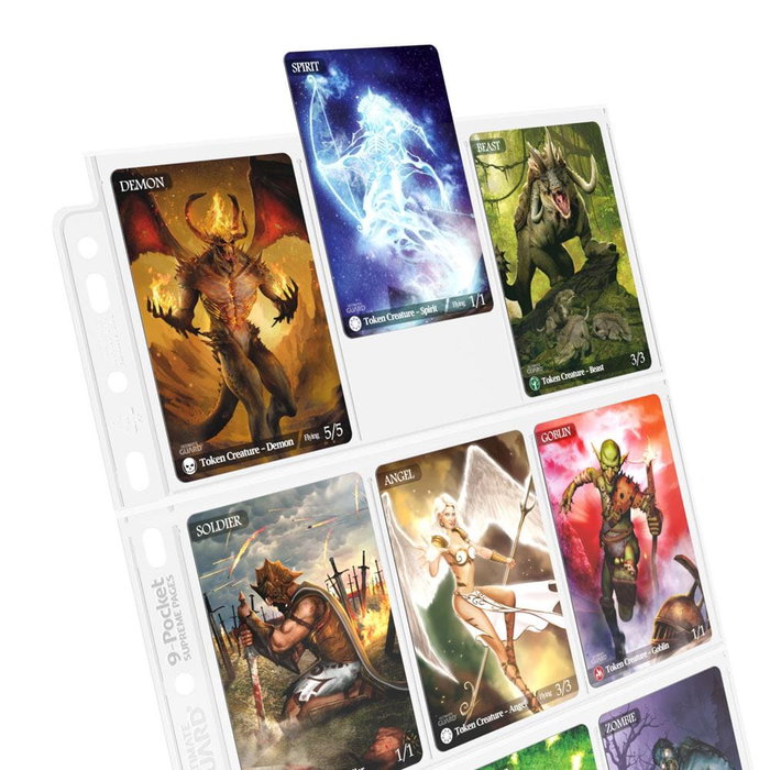 Ultimate Guard 9-Pocket Pages Top-Loading (100) - Transparent Ultimate Guard 9-Pocket Pages Top-Loading (100) - Transparent