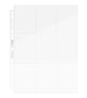 Ultimate Guard 9-Pocket Pages Top-Loading (100) - Transparent