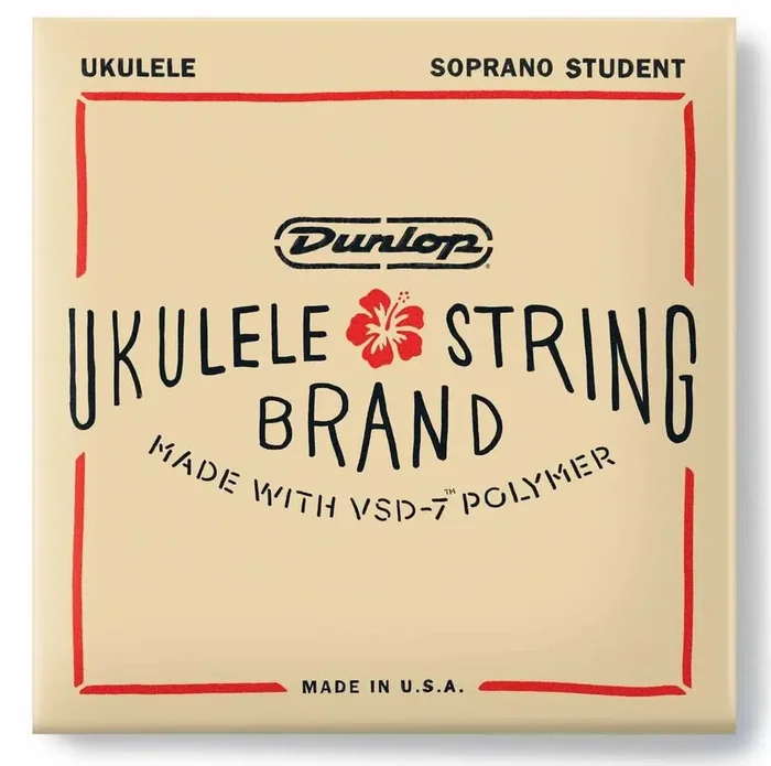 Dunlop Jeu de cordes pour ukulélé soprano Student – calibres .029, .021, .031, .019