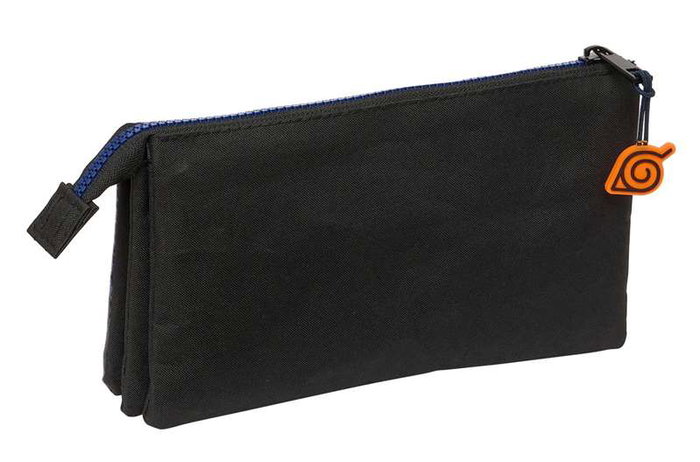 Safta Portatodo Triple Naruto Ninja 22 x 12 x 3 cm, Coffret de Rangement, Recommandé à Partir de 3 Ans