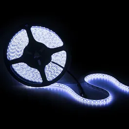 Bande LED 600 LEDs 60W 5500Lm CRI85 4200K SMD2835 24VDC 5M 40000H GR-RDT2835-120-24-W - Blanc Naturel