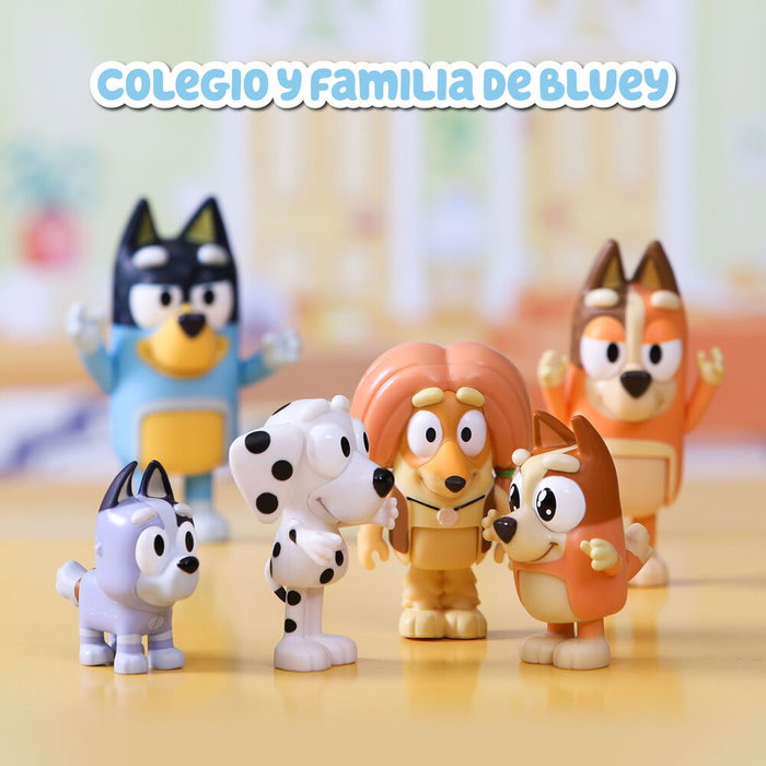 Spectron Toys Bluey: Family & Friends Set de 8 figurines
