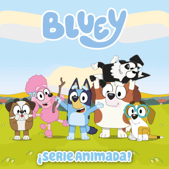 Spectron Toys Bluey: Family & Friends Set de 8 figurines