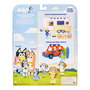 Moose - Pack de 8 Figurines Bluey - Collection Famille et Amis - Produit en Espagnol