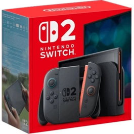 Nintendo Console Nintendo Switch 2 – Écran 7,9'' 1080p, 4K HDR, 120 fps, Joy-Con 2 magnétiques, 256 Go, Mode Portatif/Salon, Jeux Compatibles Switch