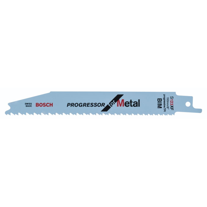 Bosch S 123 XF Lames de scie sabre, lot de 100 pièces Bosch S 123 XF Lames de scie sabre, lot de 100 pièces