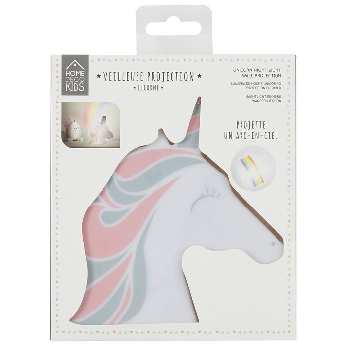Home Deco Kids Veilleuse Licorne avec Projecteur Arc-en-ciel Home Deco Kids Veilleuse Licorne avec Projecteur Arc-en-ciel