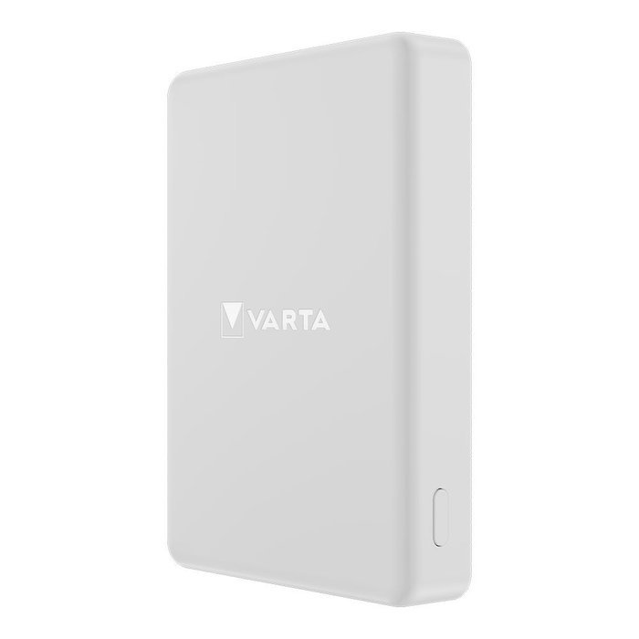 Varta Power Bank Mag Pro 5000 mAh 7,5 W sans fil magnétique USB-C charge jusqu'à 18,5 W Varta Power Bank Mag Pro 5000 mAh 7,5 W sans fil magnétique USB-C charge jusqu'à 18,5 W
