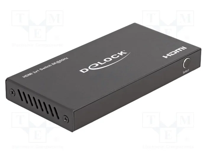 DELOCK Commutateur HDMI 2.1 Ultra High Speed Noir DELOCK Commutateur HDMI 2.1 Ultra High Speed Noir